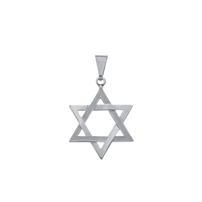 Pingente Lilith Allure Prateado Estrela de Davi / Pendant Lilith Allure Silver Star of David